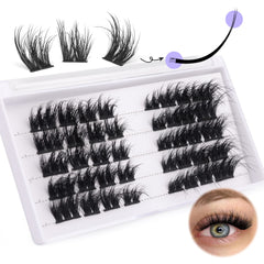 ALICE Cluster Lashes Wispy Flat 3D cat-eye look for natural volume