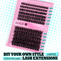 ALICE DIY lash extensions at home for natural salon-like results.
