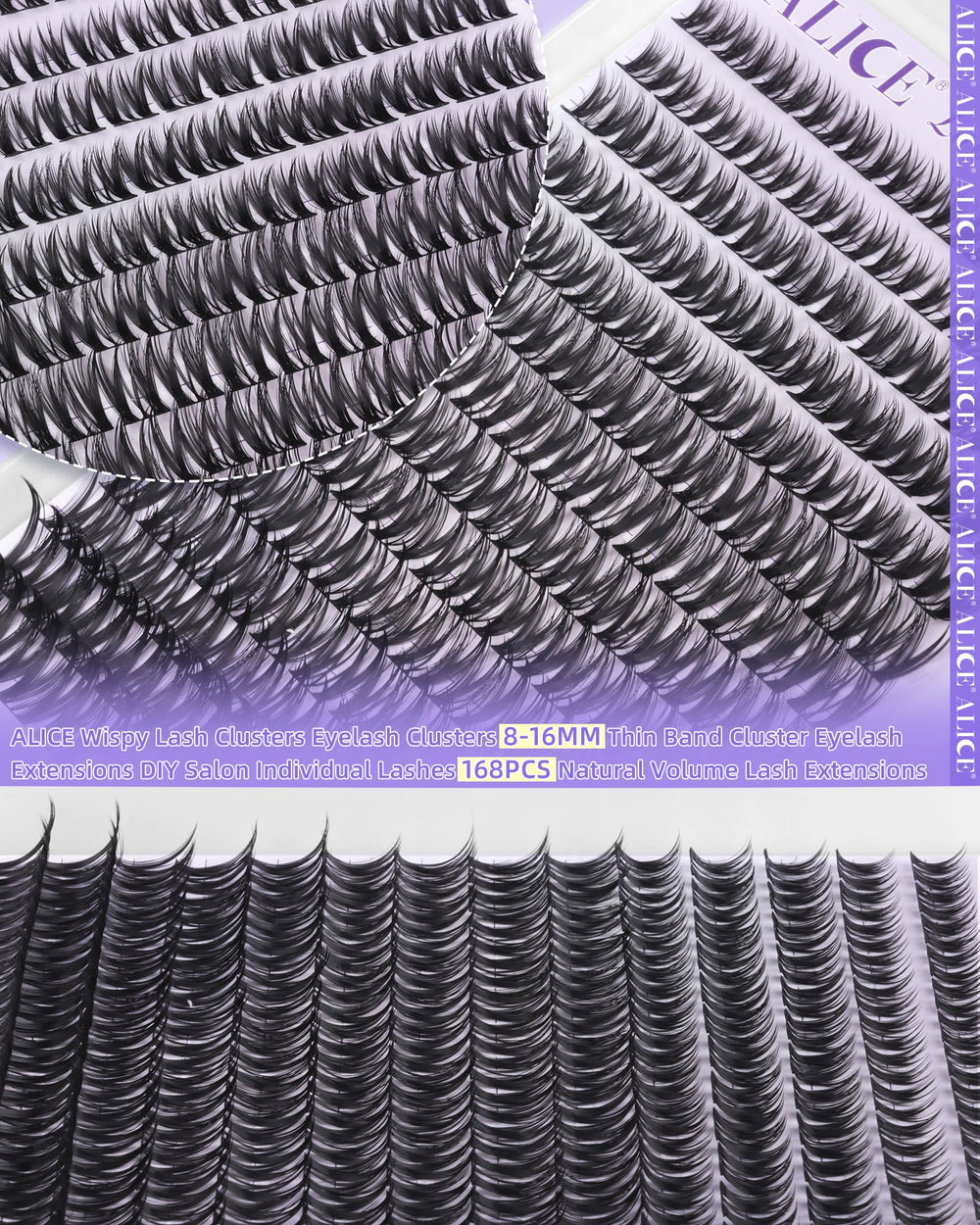 ALICE Flaunt Lash Clusters natural-blend helps lashes look effortless and cohesive