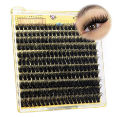 ALICE Lash Extensions Thick 3D Clusters packaging for easy at-home use