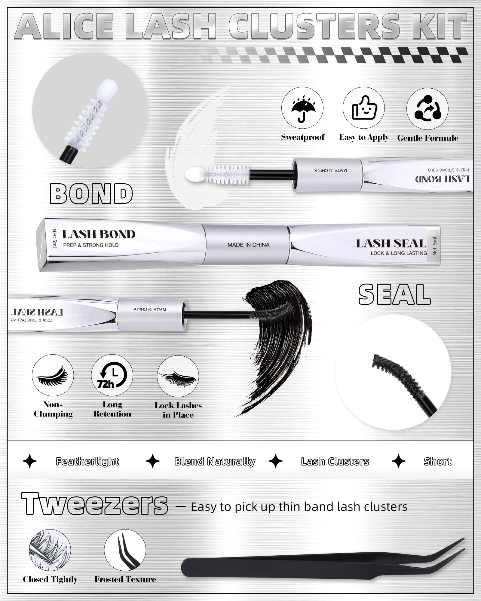 ALICE precision tweezers for easy cluster placement