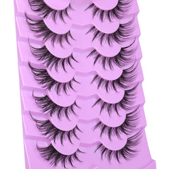 ALICE 20mm cat-eye lashes offer dramatic manga-style elongation