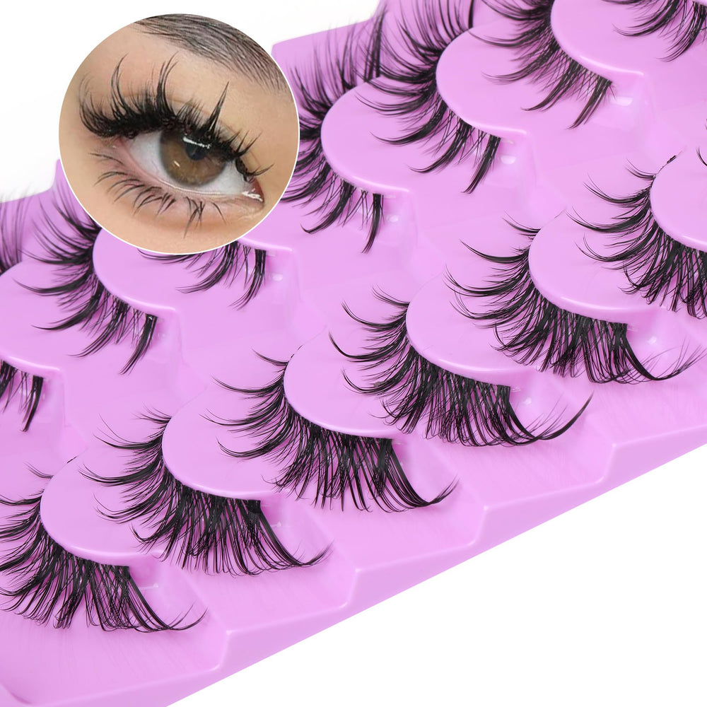 ALICE Clear-band lashes adapt to eyeliner color without show-through