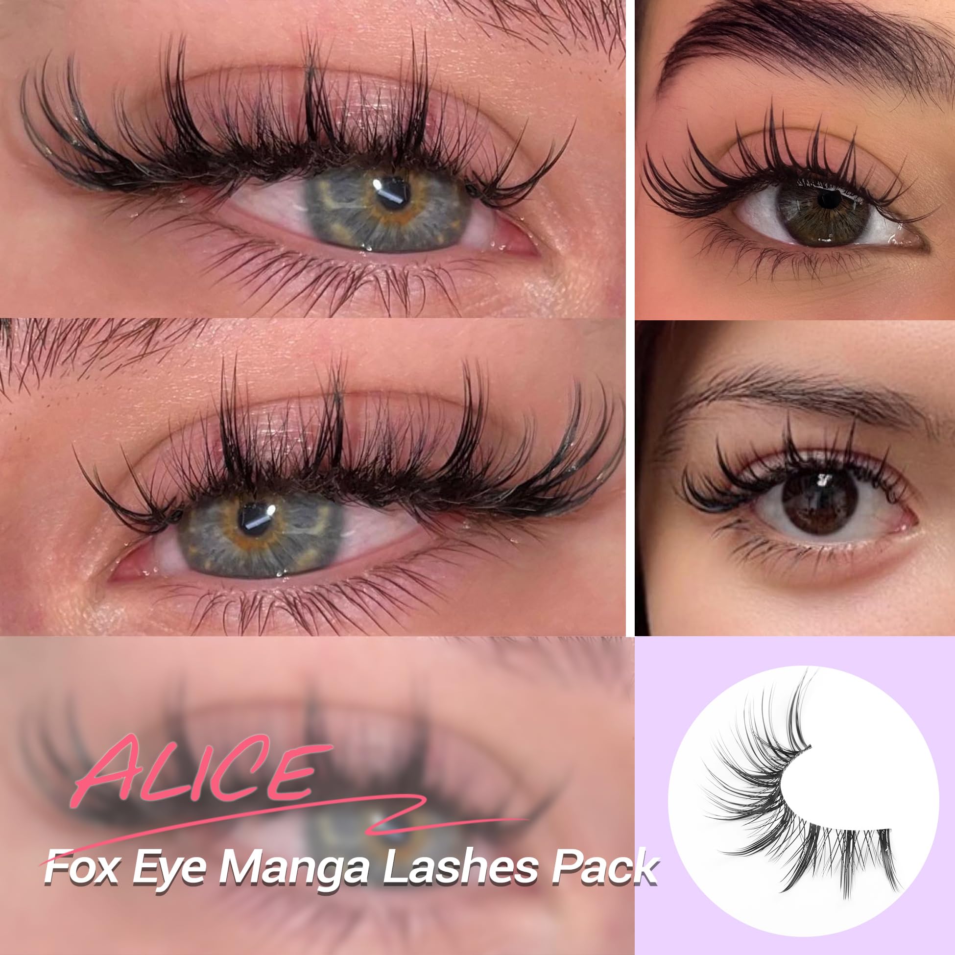 ALICE Lashes ideal for festivals and everyday outfits