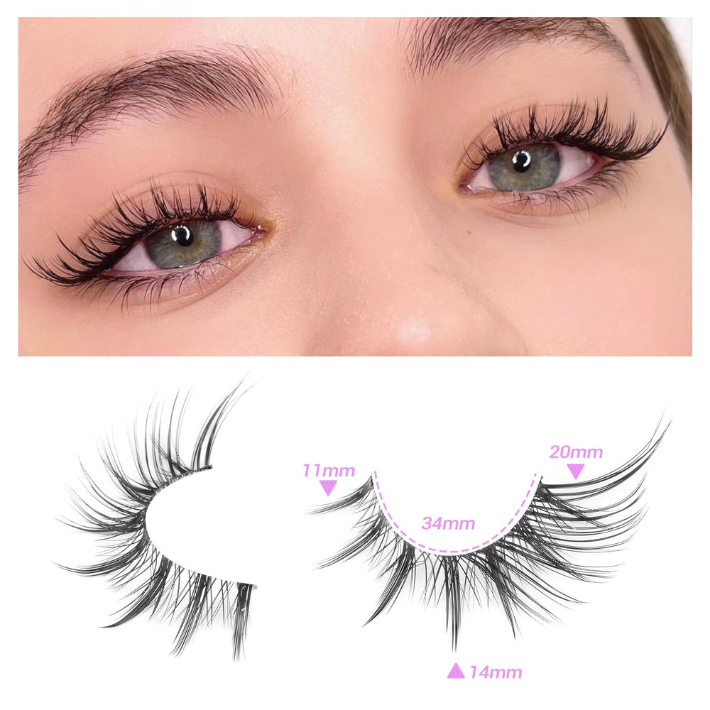 ALICE Korean-inspired spiky lashes suited for cosplay and daily wear
