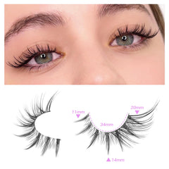 ALICE Korean-inspired spiky lashes suited for cosplay and daily wear