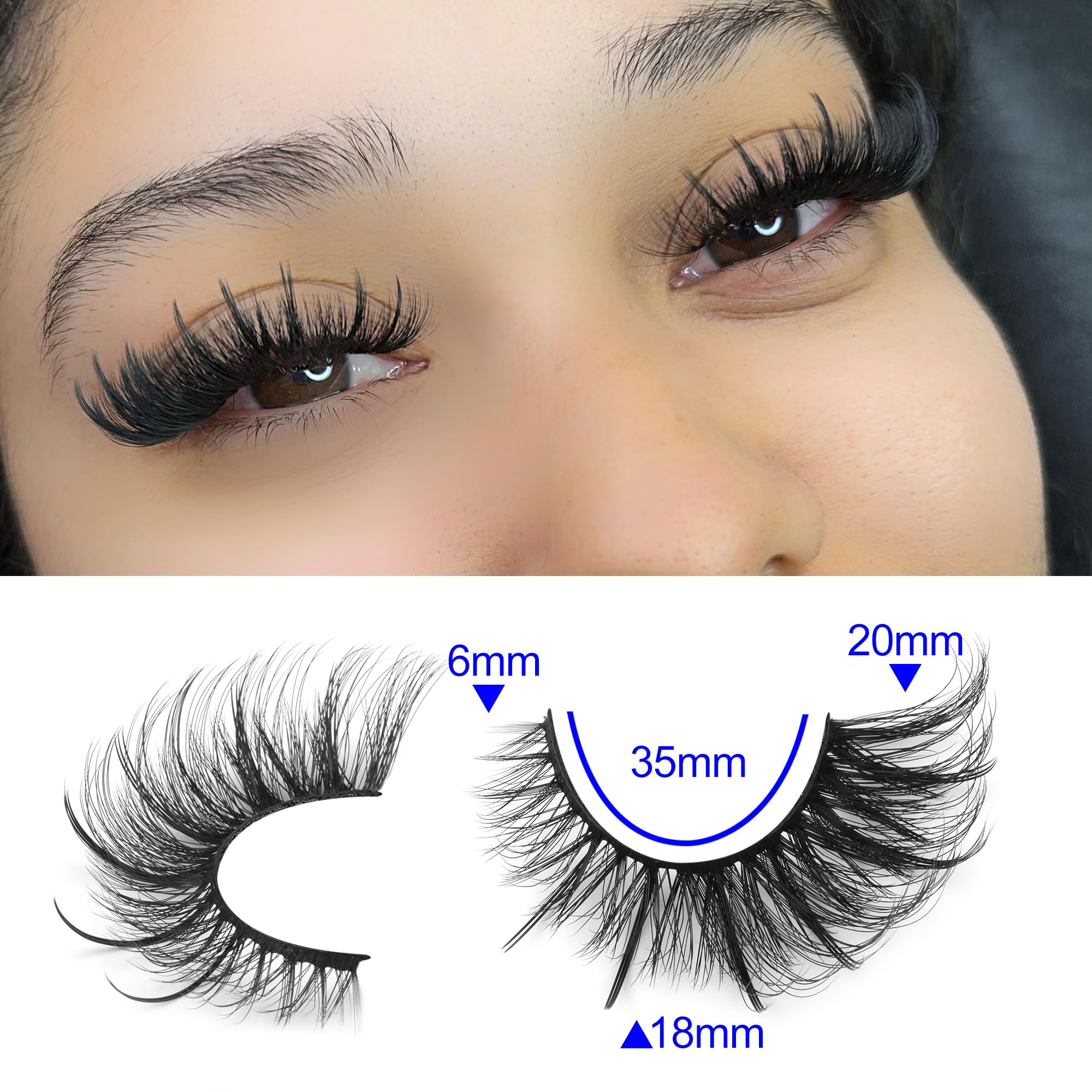 ALICE Natural Cat Eye lashes for subtle everyday glamour