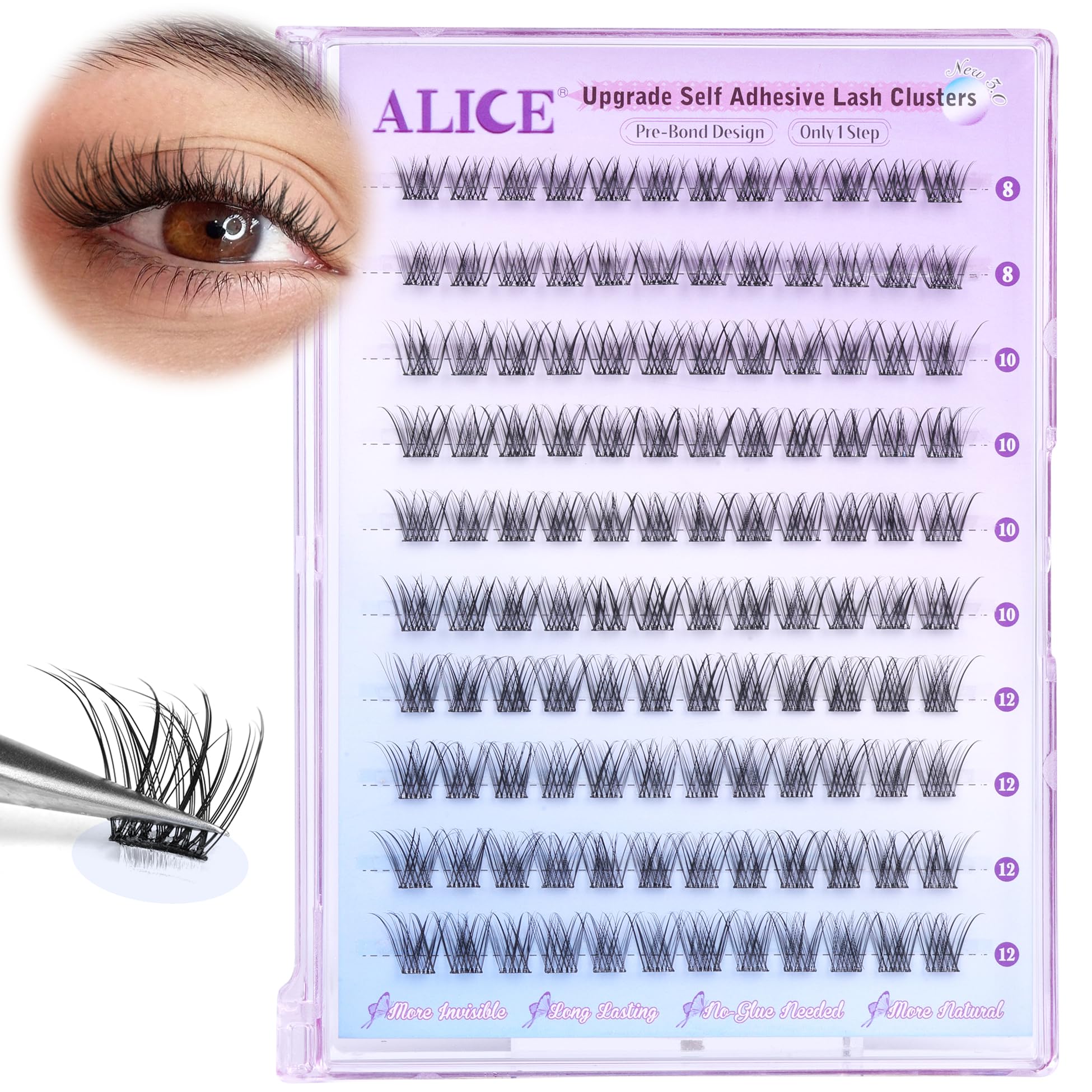 ALICE reusable lashes offer sustainable beauty with multiple uses.