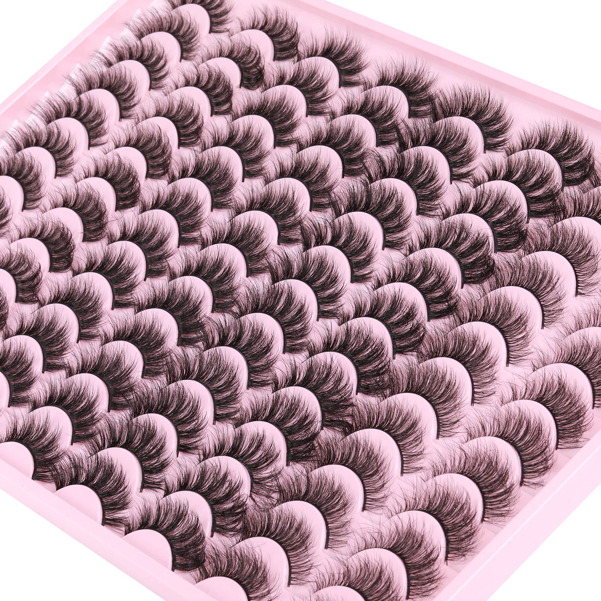 ALICE ultra-lightweight lashes for comfortable wear and easy application.