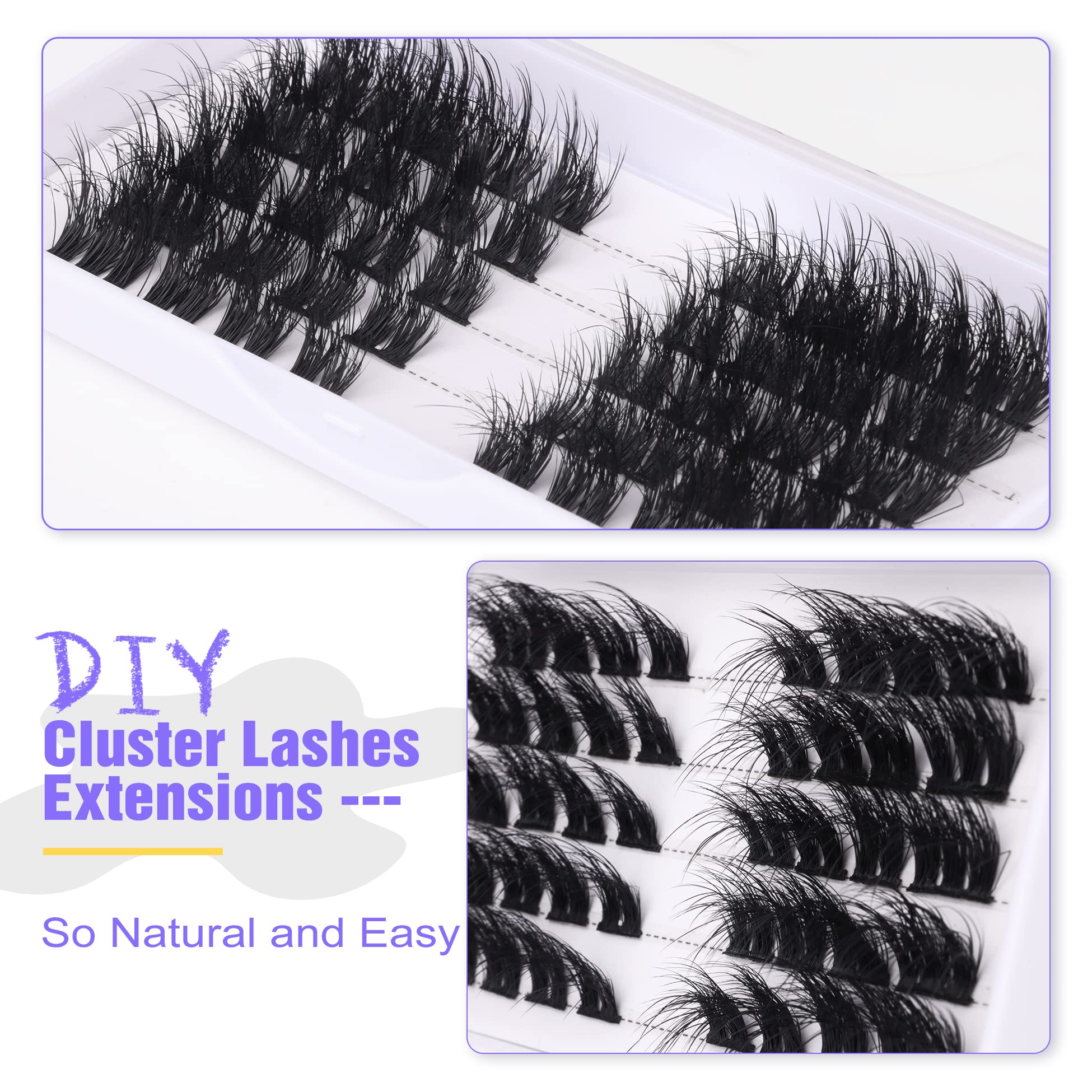 ALICE Wide contact surface provides lasting lash hold