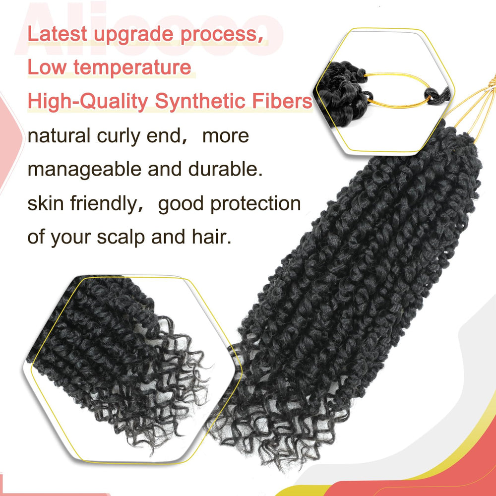 Alicoco lightweight soft hair for comfortable all-day wear.