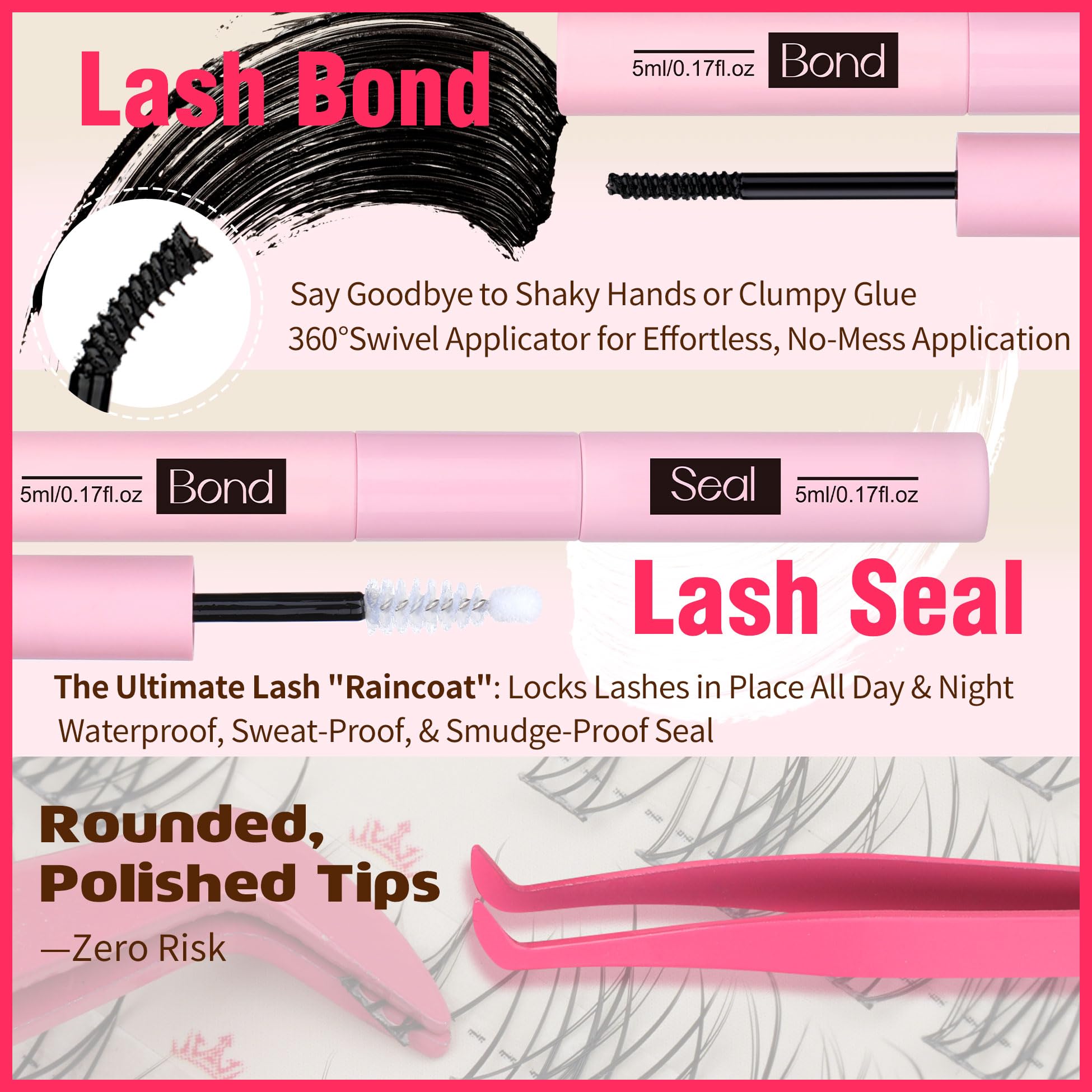 ALICROWN HAIR C-curly lashes lift naturally without heaviness.