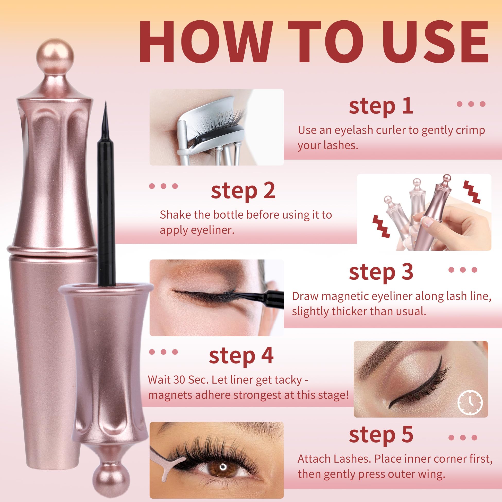 ALICROWN HAIR no-glue magnetic technology for easy wear.