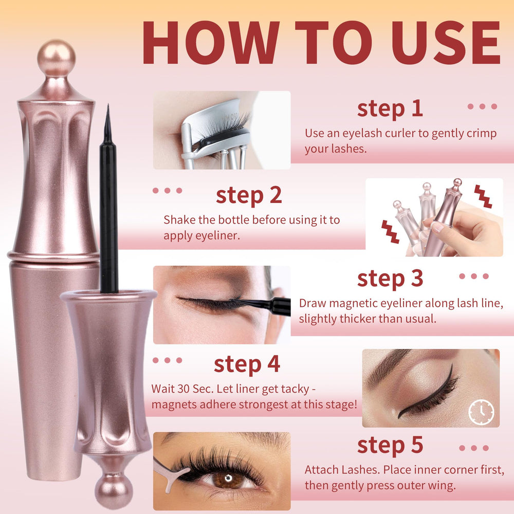 ALICROWN HAIR no-glue magnetic technology for easy wear.