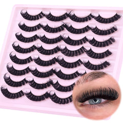 ALICROWN HAIR Russian strip D-curly lashes for natural definition