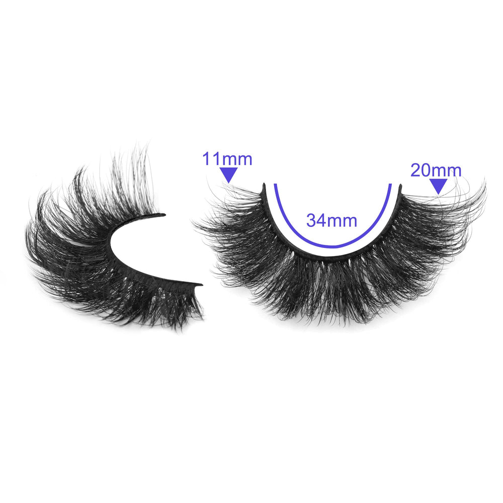 ALICROWN Mink Lashes glasses-friendly drama without bulk.