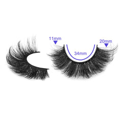 ALICROWN Mink Lashes glasses-friendly drama without bulk.