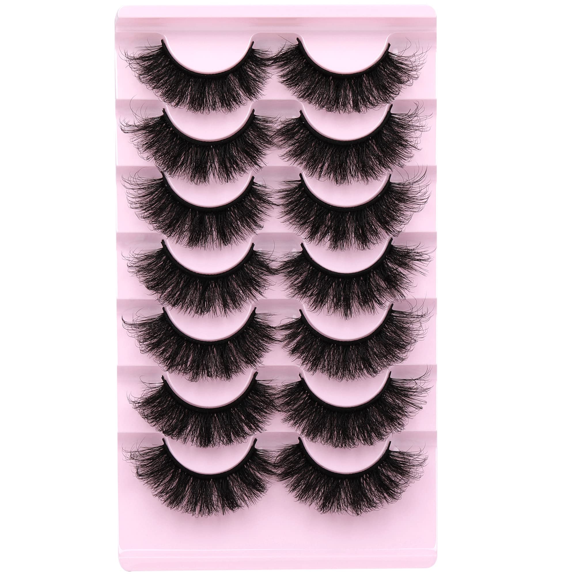 ALICROWN Mink Lashes reusable and durable across wears.