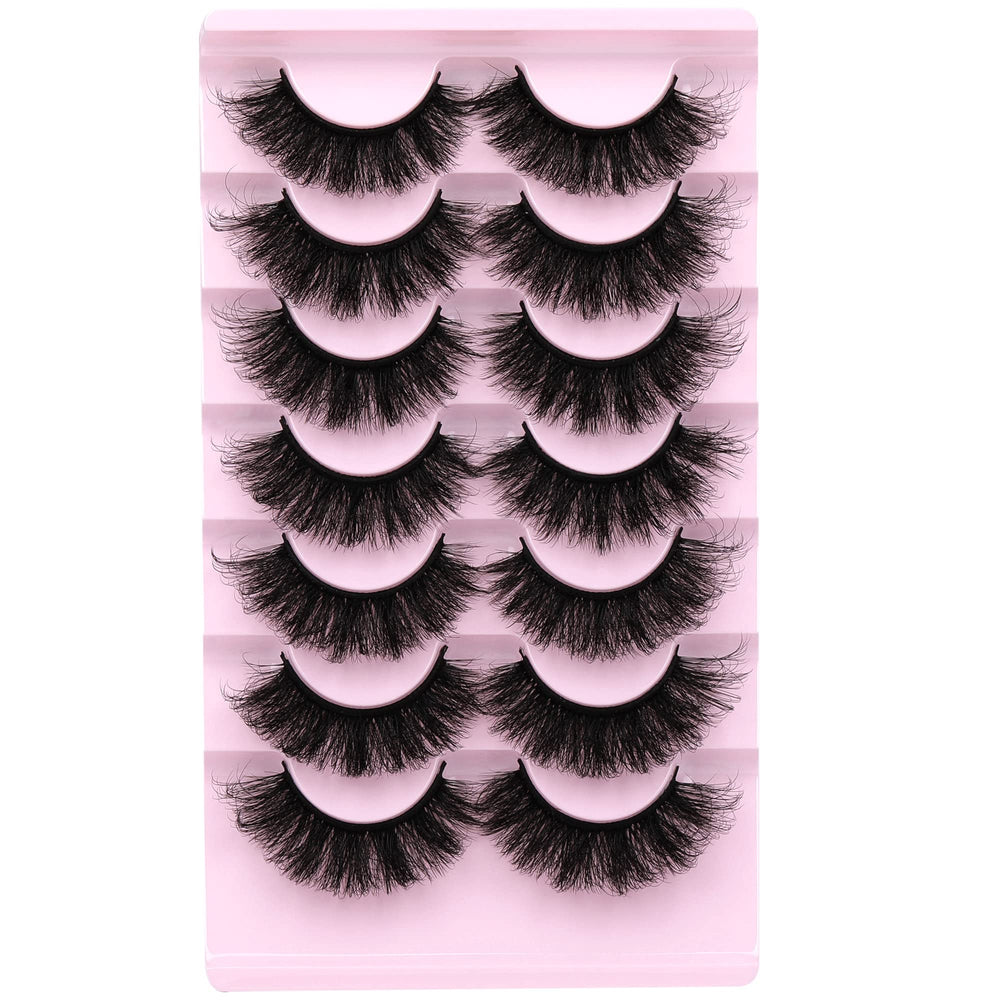 ALICROWN Mink Lashes reusable and durable across wears.