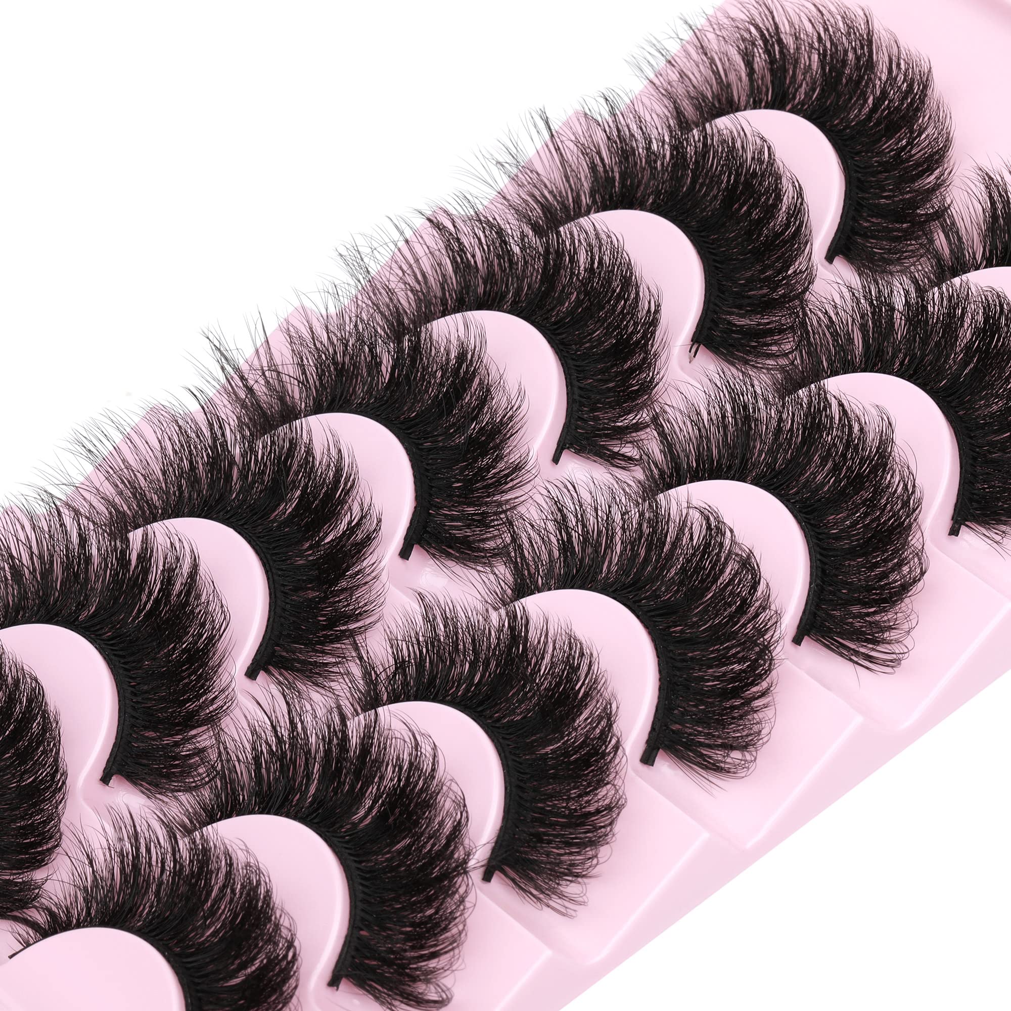 ALICROWN Mink Lashes soft band for comfortable wear all day.