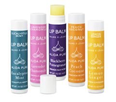 ALIDA PURE Duet lip balm tubes in eco packaging, ready for gifting