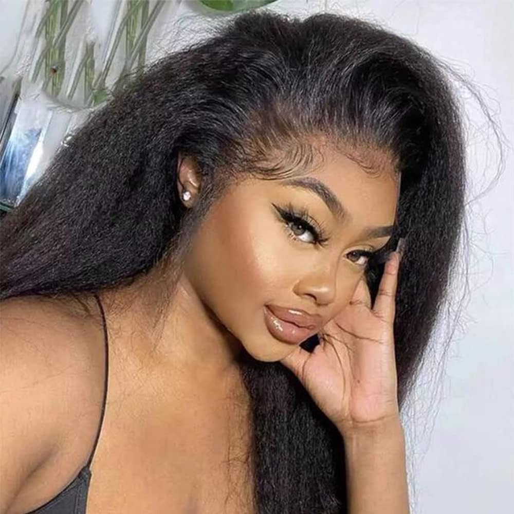 Alidiamond kinky straight close-up shows fuller texture and minimal shedding