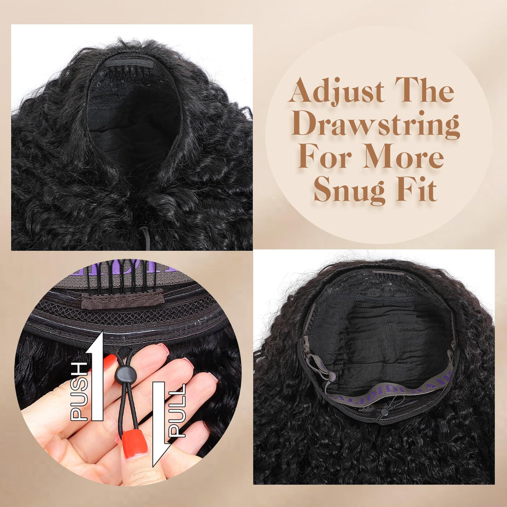 ALIDIDI Super Mini Knots flip-over design allows effortless 10-second styling