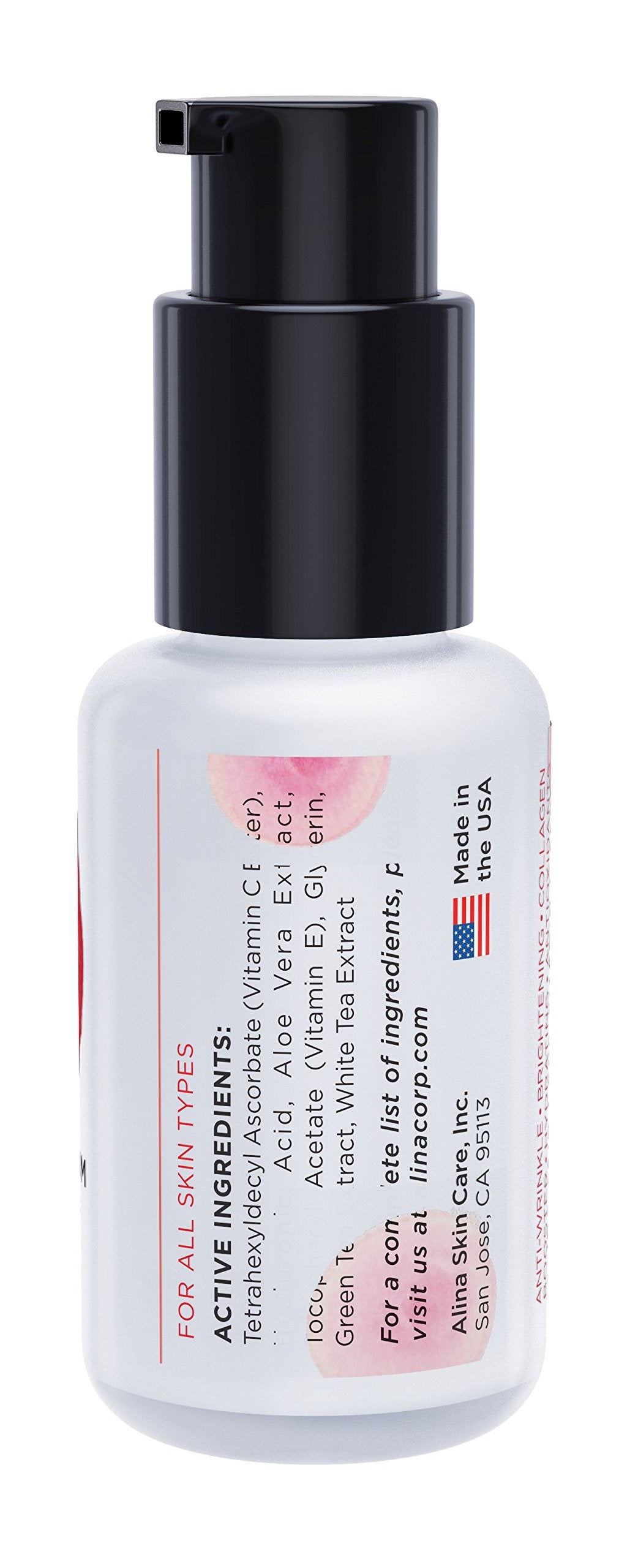 Alina Skin Care serum texture closeup reveals silky, fast absorbing hydration