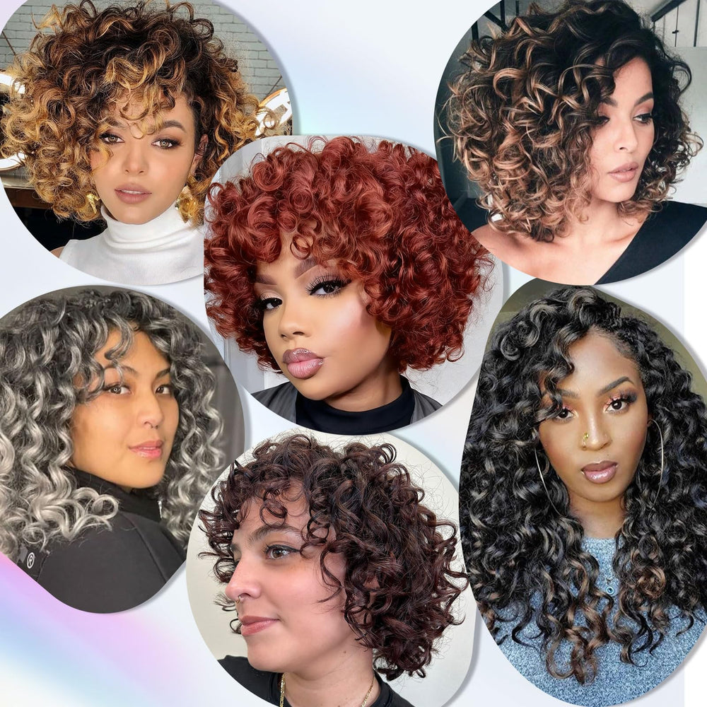 Alinyasha GoGo Curl curly pony tail 10in quick updo option.