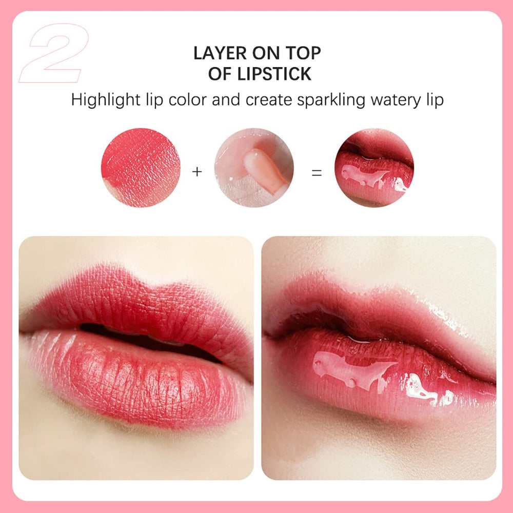 Alisesun Lip Glow Oil Application demonstrates soft texture for comfortable everyday wear.