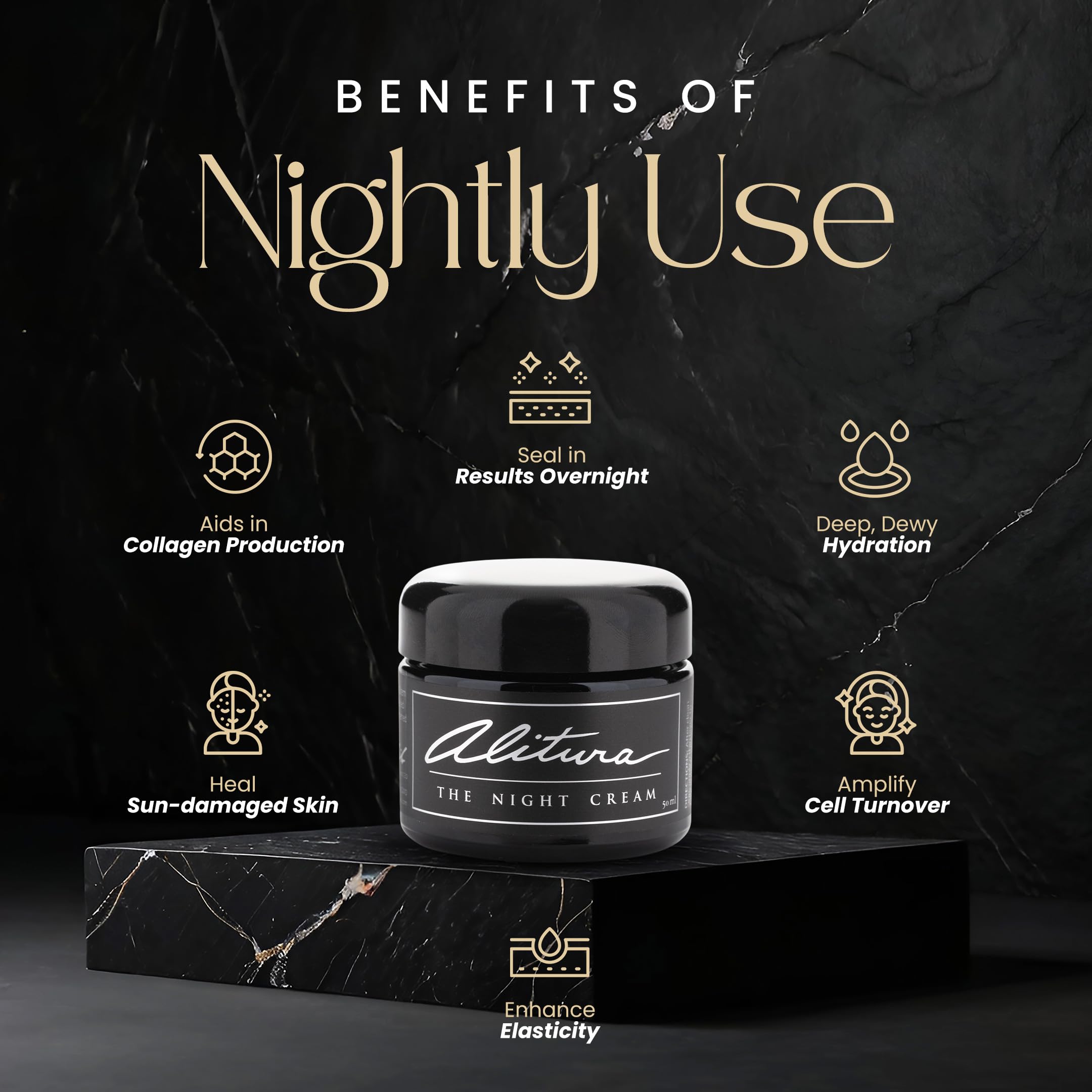 Buriti oil ingredient highlights nutrient-rich formula for skin nourishment.