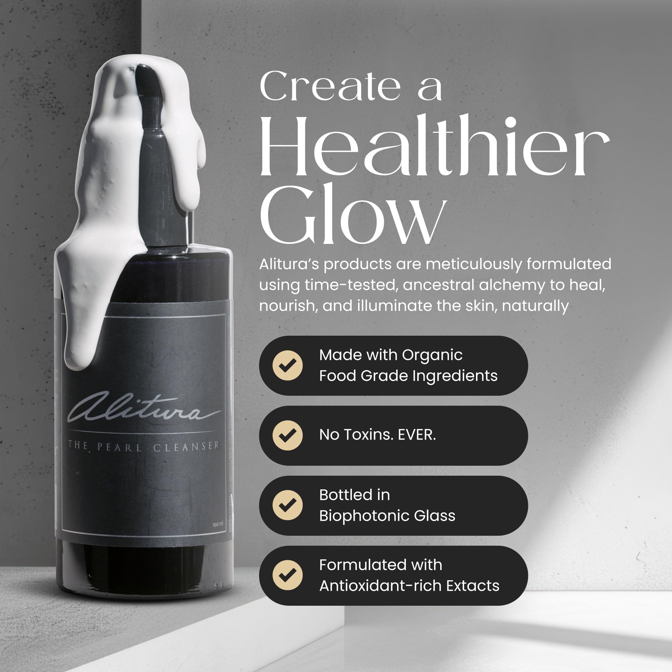 Alitura Marine Collagen image highlighting elasticity support