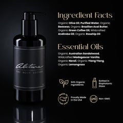 Alitura Naturals olive oil detail emphasizing rich hydration for dry skin.
