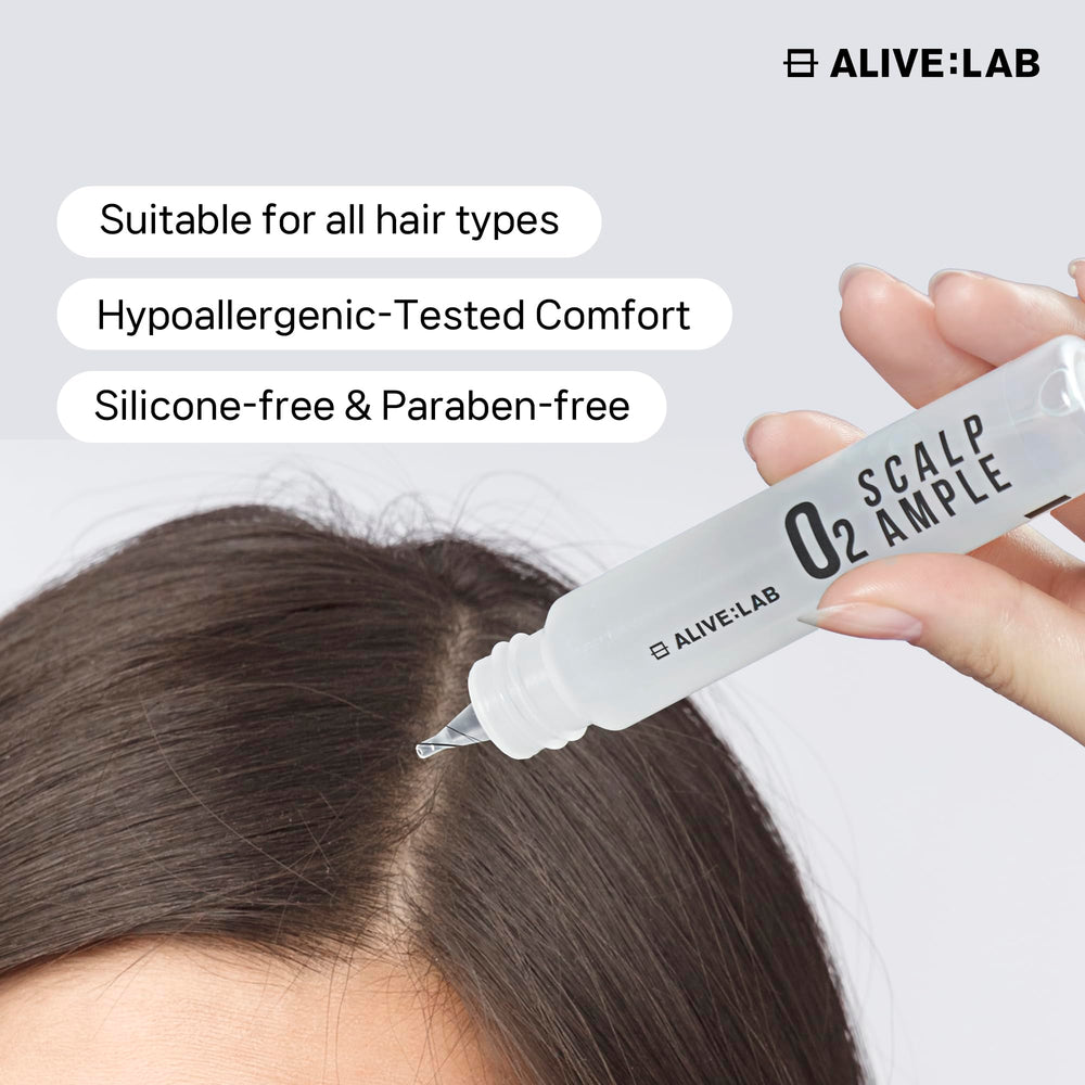 ALIVE:LAB ALIVELAB O2 Oxygen water refresh visual suggests purifying, revitalizing action.