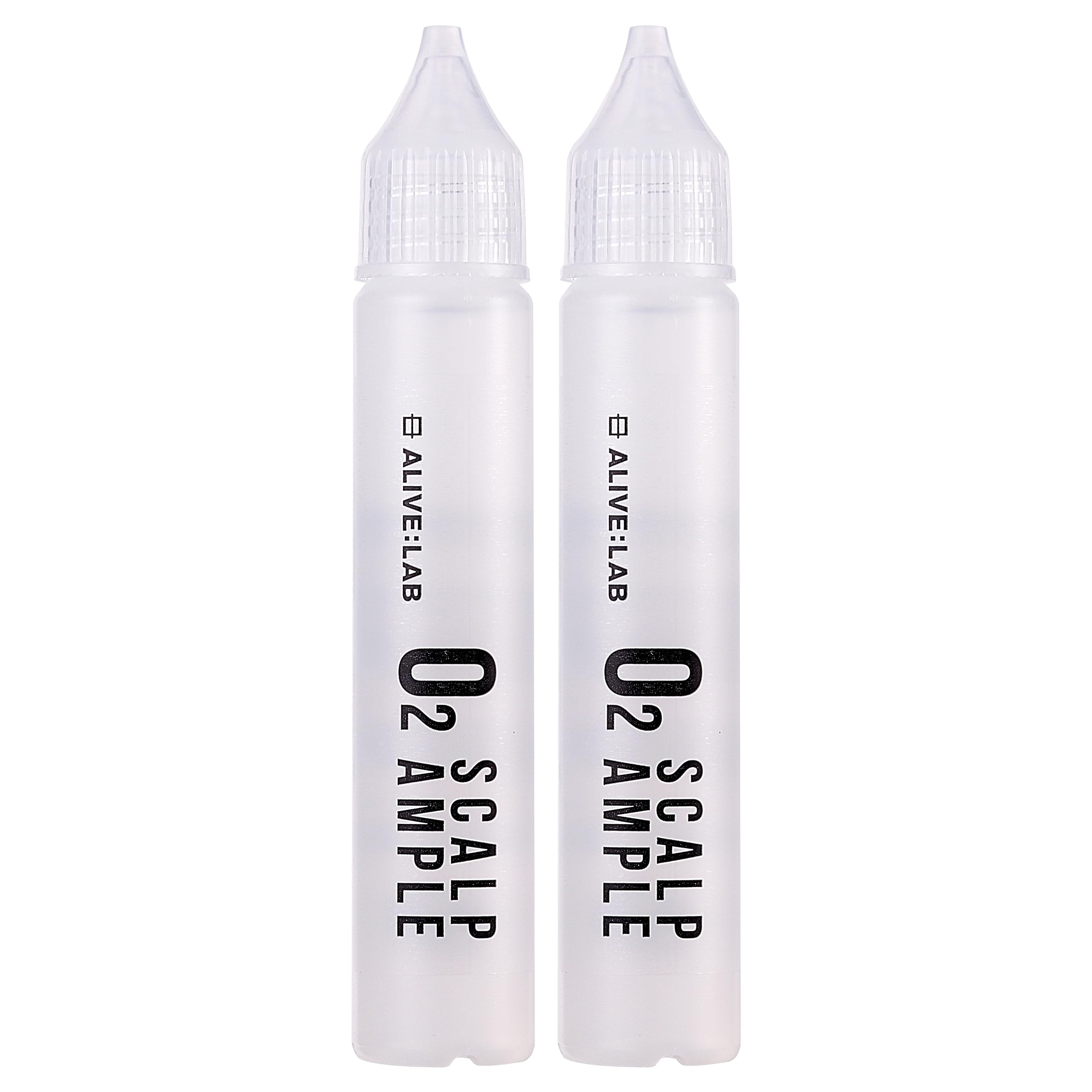 ALIVE:LAB ALIVELAB O2 Scalp Ampoule bottle shown for hydrating, gentle scalp care.