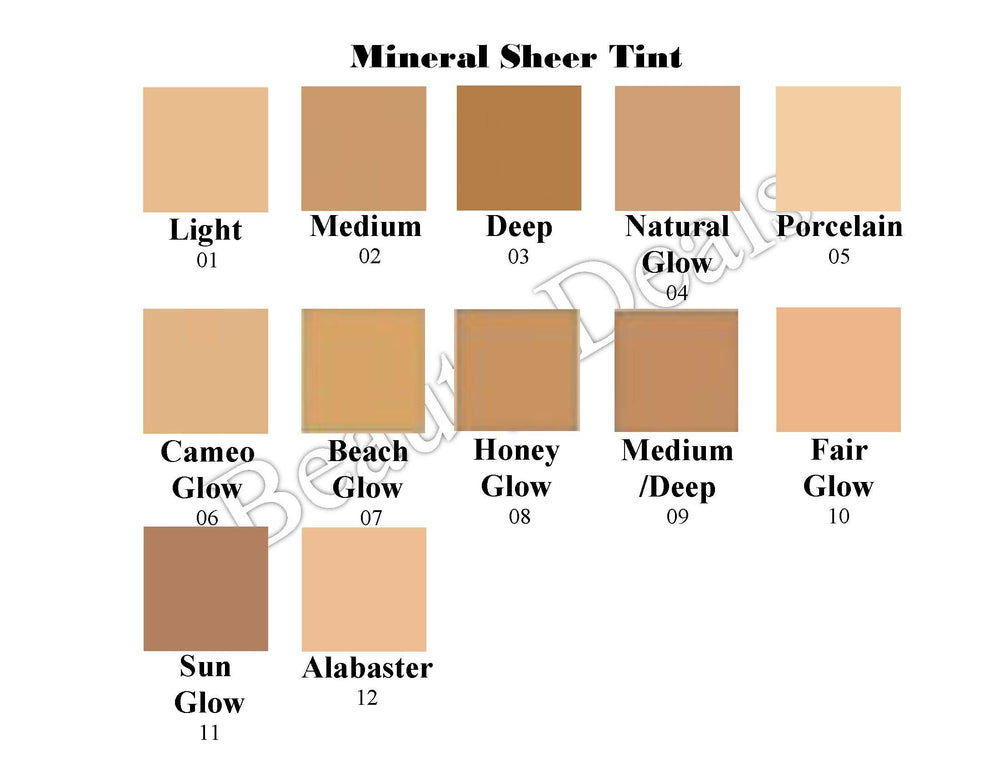 All Beauty Cameo Glow swatches show versatile sheer radiance for everyday wear.