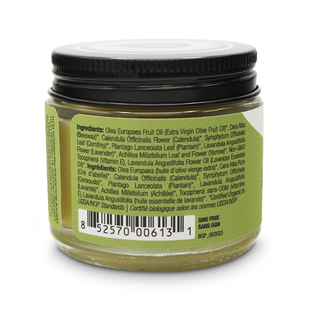 All Good Goop Recovery Balm calendula oil focus indicating soothing care.