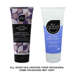 All Good Lavender Lotion texture demonstrates easy absorption.