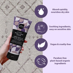 All Good lotion absorbs easily for silky skin.