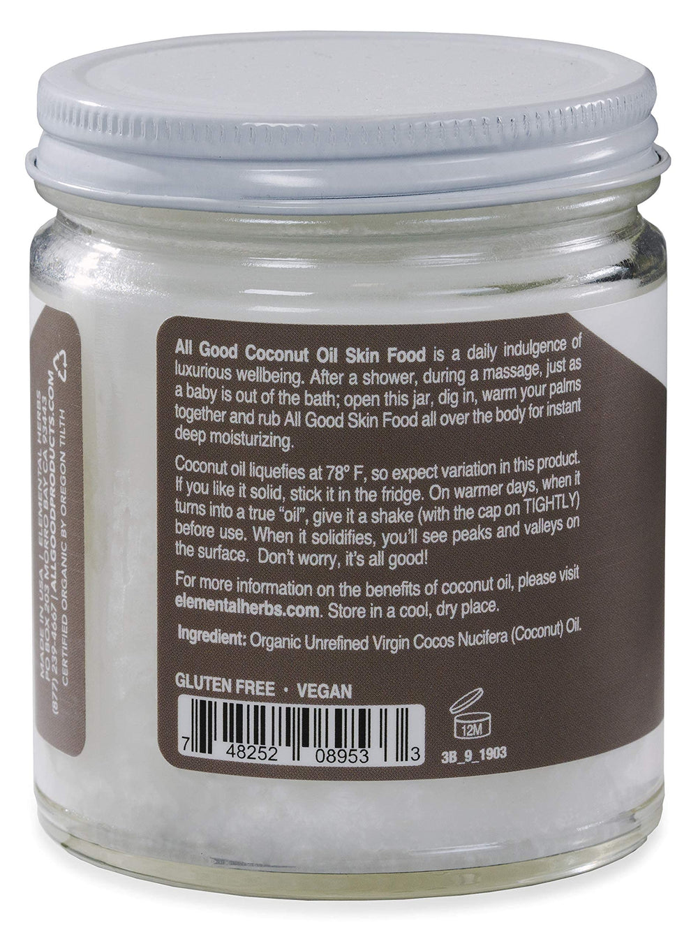 All Good Skin Food biodegradable packaging supports eco-friendly routines.