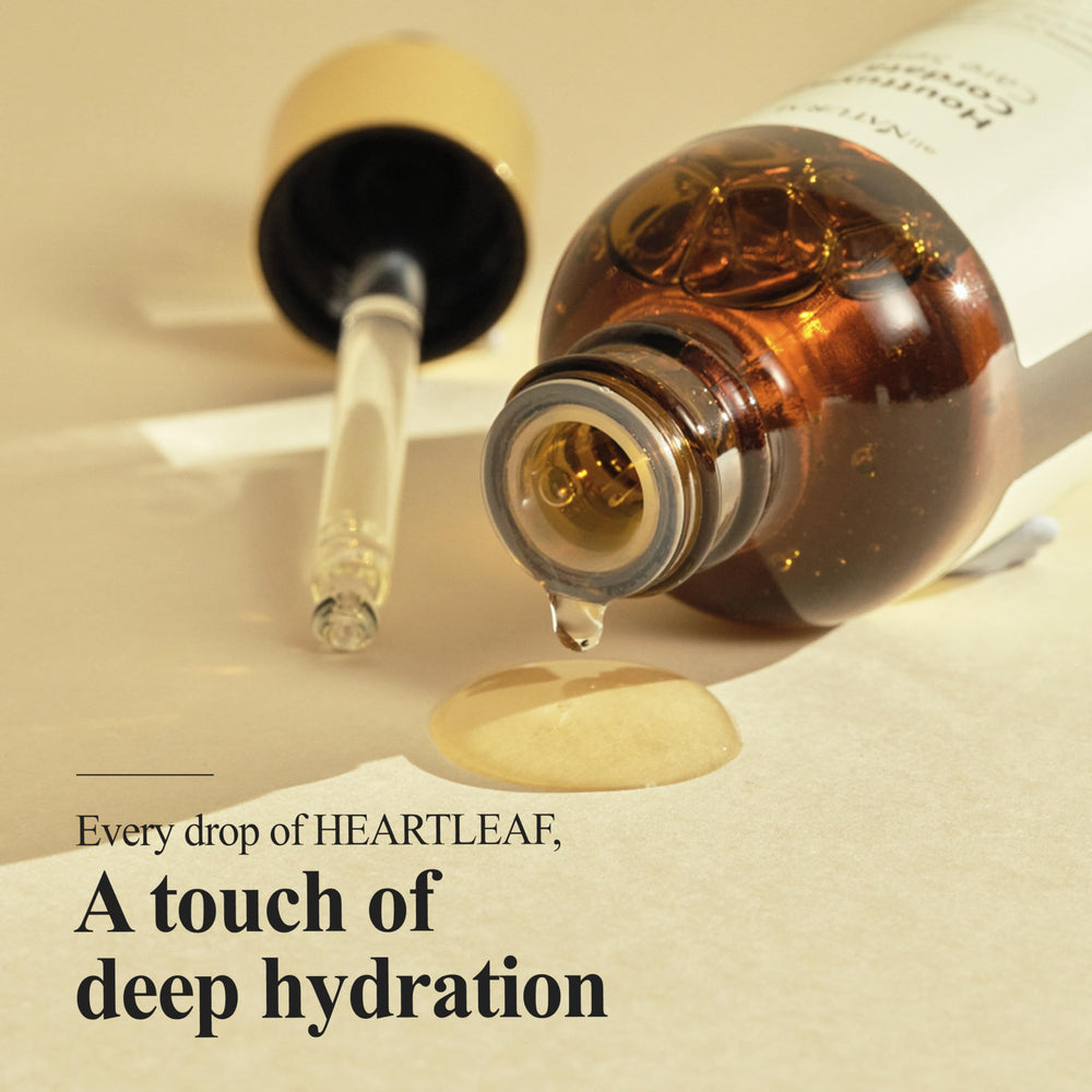 All Natural Houttuynia Serum Korean farm sourcing highlights purity and ethics