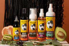 AllDay Locks Braid Foam smooths flyaways and seals moisture for a sleek look