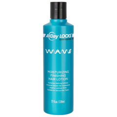AllDay Locks Classic Wave Lotion bottle showing lightweight hydration and frizz control
