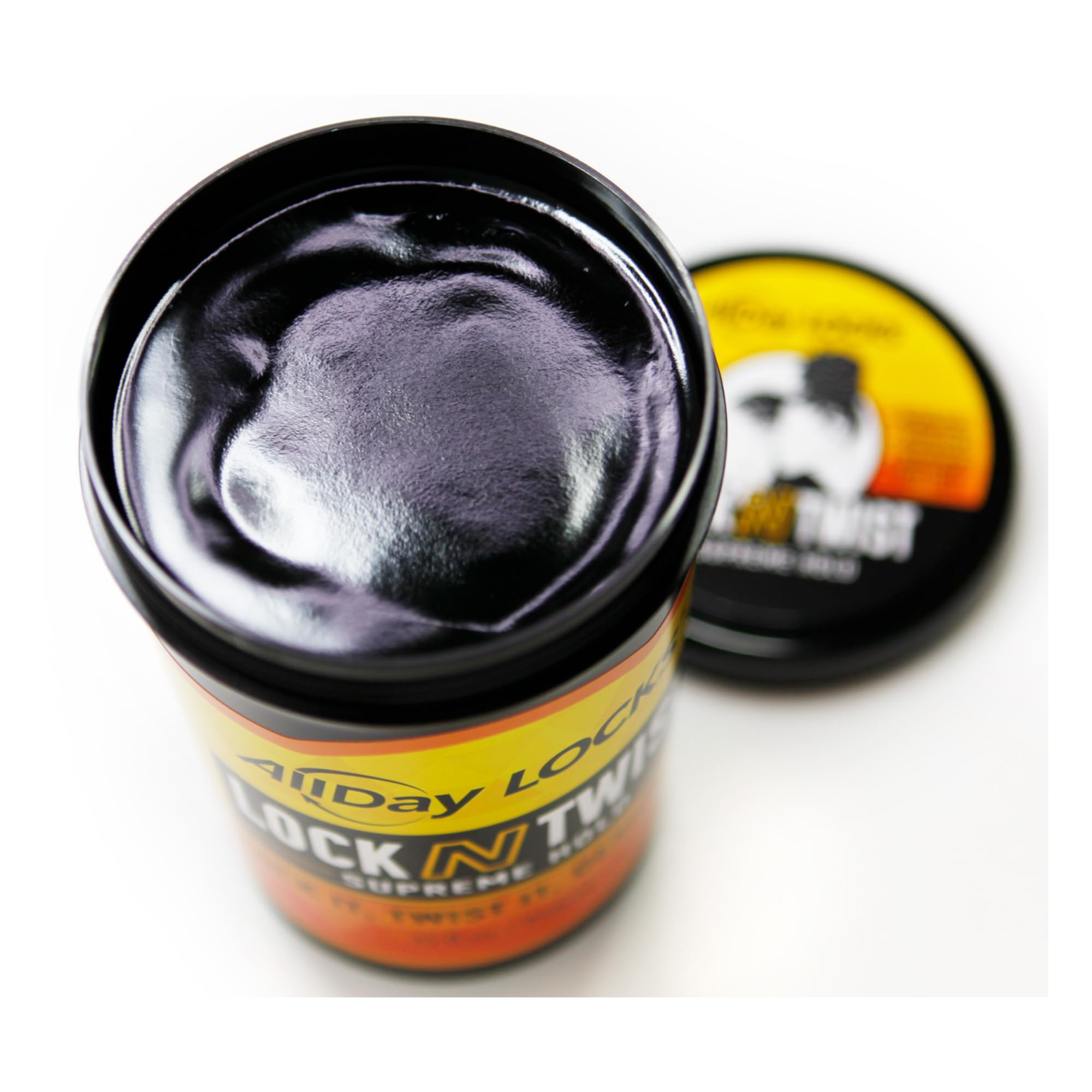 AllDay Locks easy twist application shows smooth formula in action without clumping.