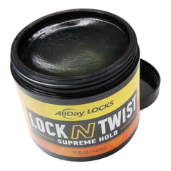 AllDay Locks edge control provides shine with zero residue.