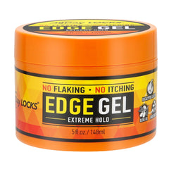 AllDay Locks Edge Gel Extreme Hold bottle for long-lasting edge control.