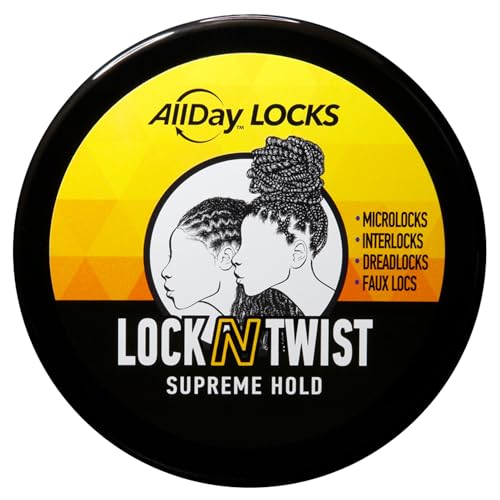 AllDay Locks gel during twists offers smooth application and moisture on hair.