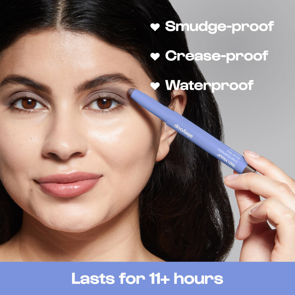 ALLEYOOP 11th Hour dual-use eyeshadow and liner in one.