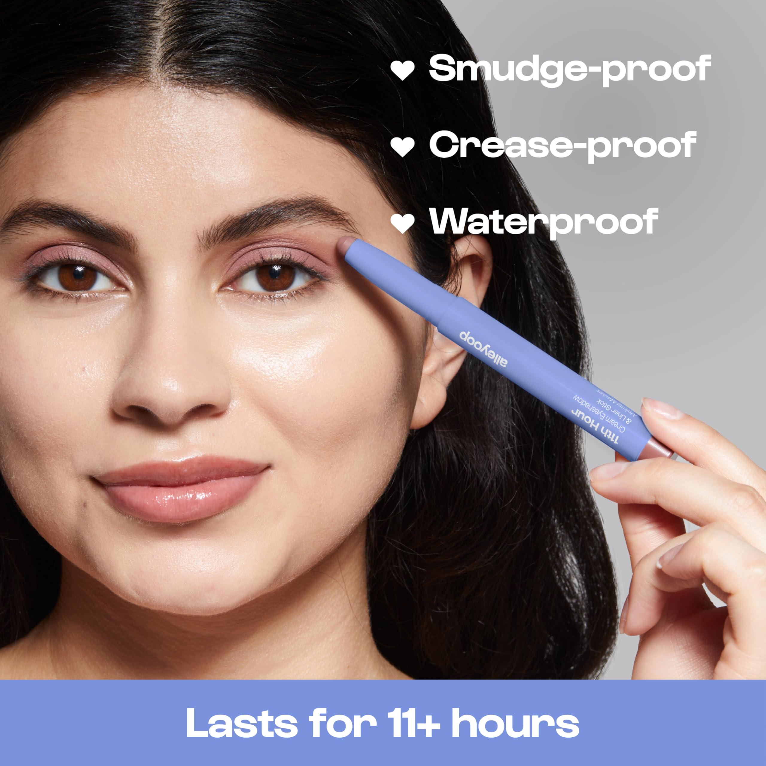 ALLEYOOP 11th Hour waterproof test highlights smudge-proof staying power