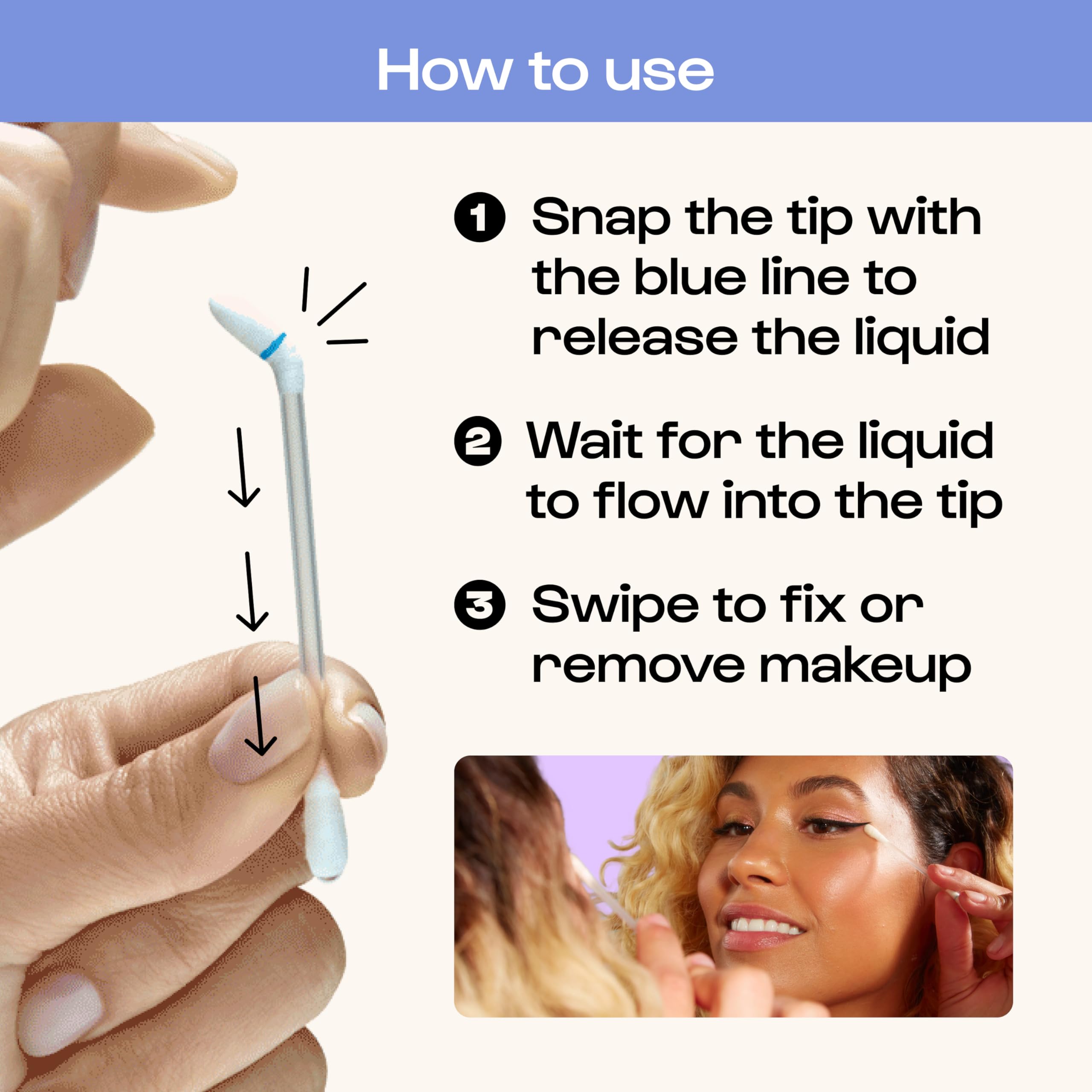 Aloe vera soothing formula featured with Alleyoop swabs
